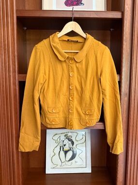 Mustard Yellow Cardigan